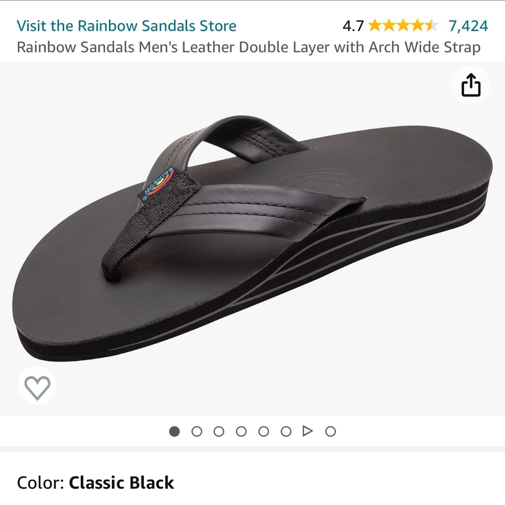 Men’s size 10 rainbow